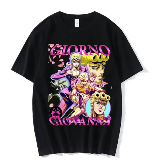 Camiseta Giorno Giovanna - Golden Wind - JoJo's Bizarre Adventure