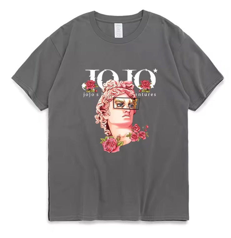 Camiseta Jojo & Luxury Roses - JoJo's Bizarre Adventure