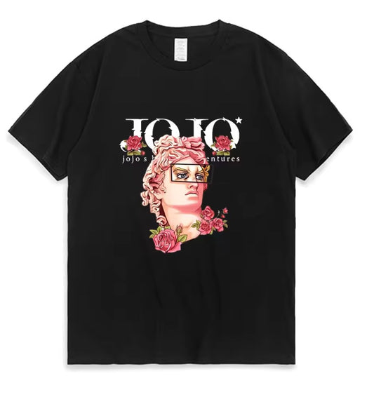 Camiseta Jojo & Luxury Roses - JoJo's Bizarre Adventure