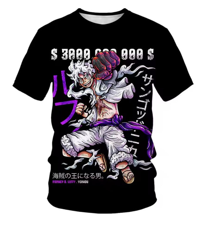 Camiseta One Piece - Gear 5 Bounty Edition