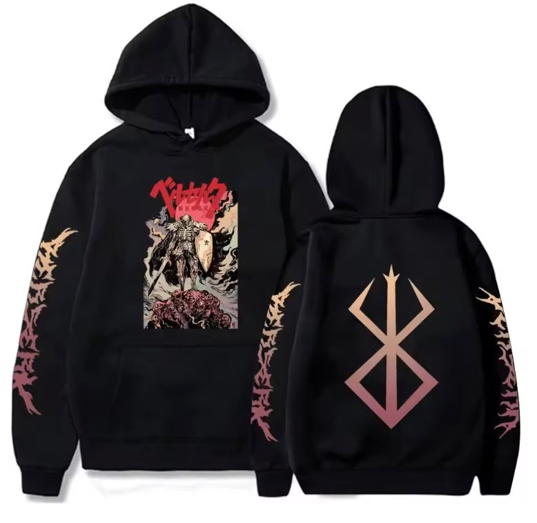 Sudadera de Furia del Espadachín Negro - Berserk